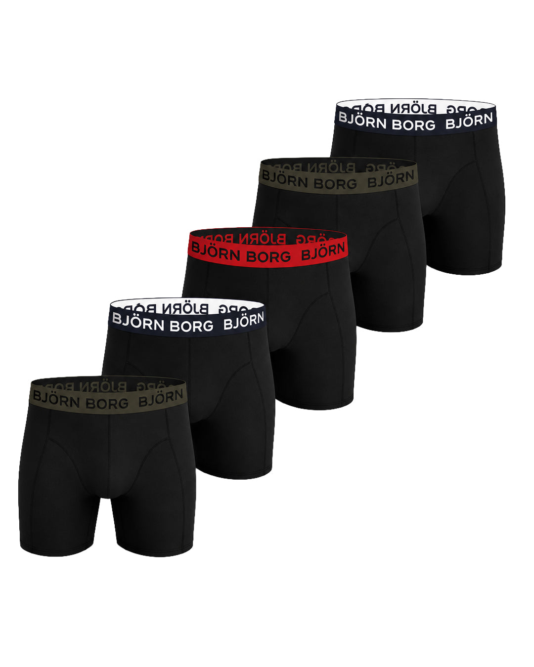 Cotton Stretch Boxer 5 Pack