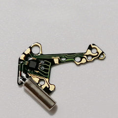 Japan-made circuit board for Miyota 5Y20 quartz watch movement, precision watch accessory by Miyota.