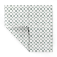 Toki Kids Checker Matcha Vegan Leather Mat Standard | Playroom Avenue