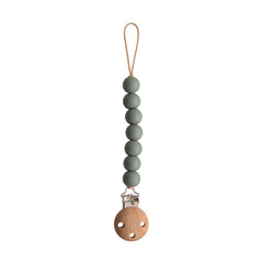 Mushie Halo Pacifier Clip – Dried Thyme