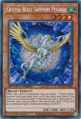 Crystal Beast Sapphire Pegasus (Secret Rare) - Speed Duel GX: Duel Academy Box - YuGiOh