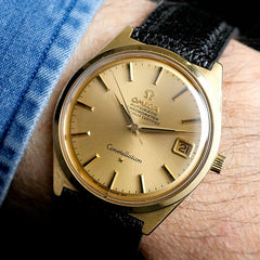 Omega Constellation Chronomètre Automatique or jaune 18kts Réf.168015 Cal. 564 -1968-