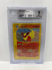 Pokemon Flareon H7/H32 HOLO Beckett 9