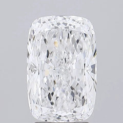 3.33ct Cushion modified Lab Grown Diamond (Colour D, Clarity IF, IGI Certified)