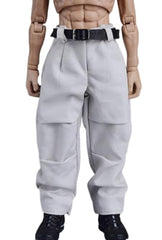 ATStory 1/12 Scale Figure Doll Clothes Casual Workwear Harlan Pants & Belt for 6-inch Collectible Action Figure