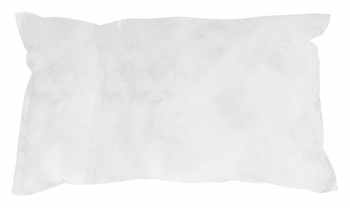 Condor Absorbent Pillow, Oil-Based Liquids, 18 gal, 8 1/2 in x 17 in - 35ZR20