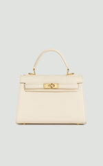 Hera Bag - Top Handle Crossbody Bag in Bone