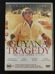 GUYANA TRAGEDY - The Jim Jones Story - DVD PAL ALL Region