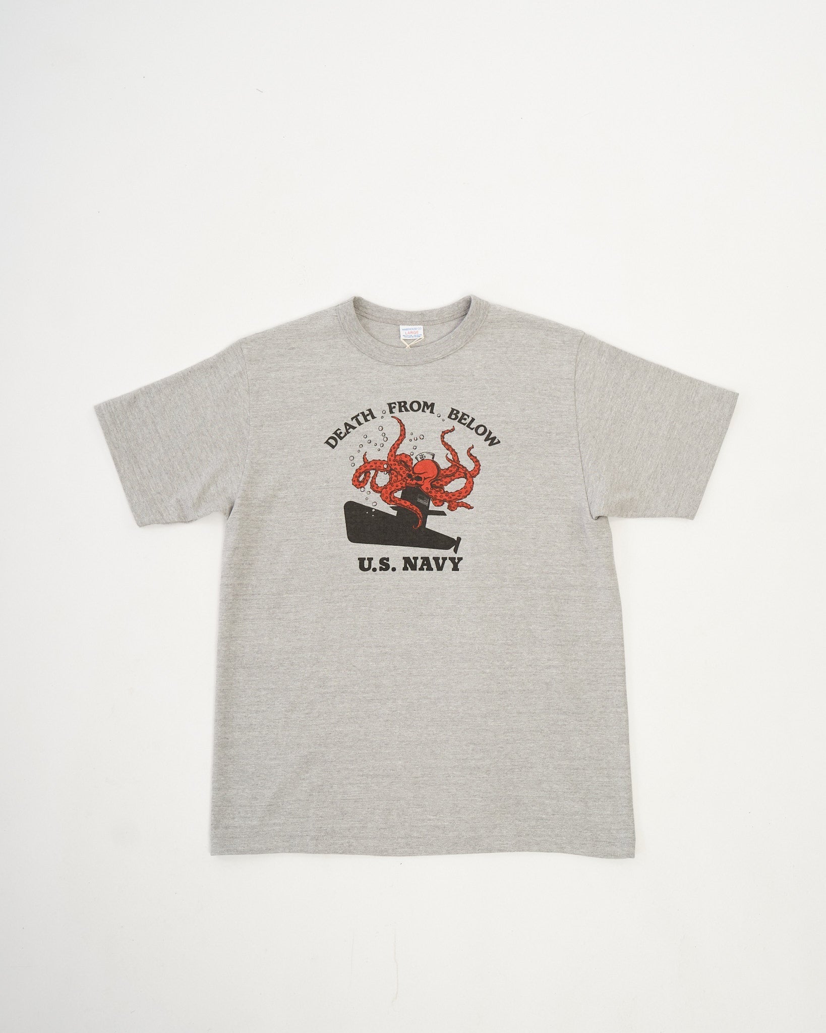 4096 88/12 Heather Crew Neck T DEATH FROM BELOW - Meadow