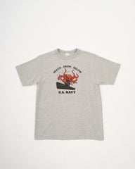 4096 88/12 Heather Crew Neck T DEATH FROM BELOW - Meadow