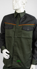 camicia caccia pesca trekking resistente arancio