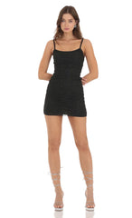 Bodycon in Shimmer Black