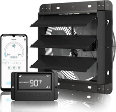 300 mm intelligente eafvoerventilator Wifi App, buisventilator, afzuigkap voor verwarming, koeling, booster, groeitenten, hydroculturen, thuisgebruik