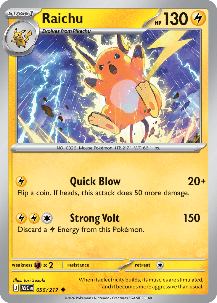 Raichu Cards | Dex