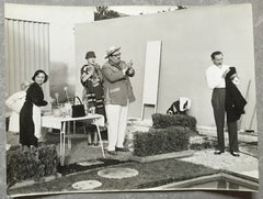 Photo originale MON ONCLE Jean-Pierre Zola JACQUES TATI 1958