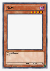 Yugioh-card Template - Yu Gi Oh Template Transparent PNG - 740x1079