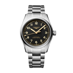 Longines Spirit Pilot Watch, 39mm Black Dial, L3.809.4.53.6