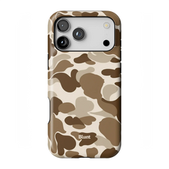 Brown Camo iPhone Case