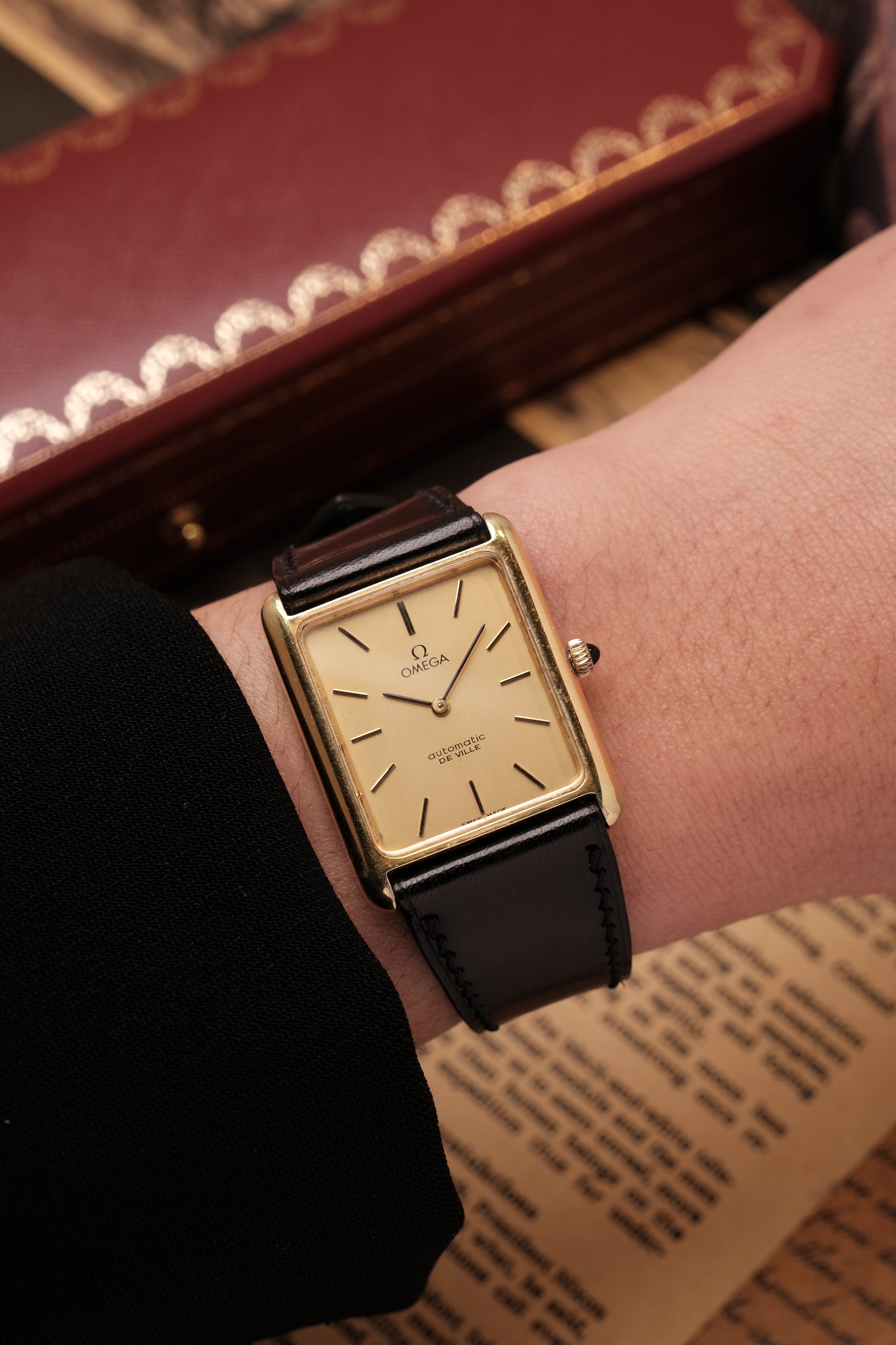 Vintage Big Tank OMEGA Automatic DE VILLE REF. 151.793