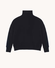 Pull en cachemire bleu pour femme - Kujten packshot