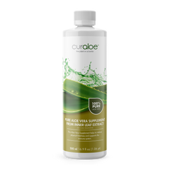 Pure Aloe Vera Supplement from inner leaf extract - Vitamin Shot - 100% Aloe Vera
