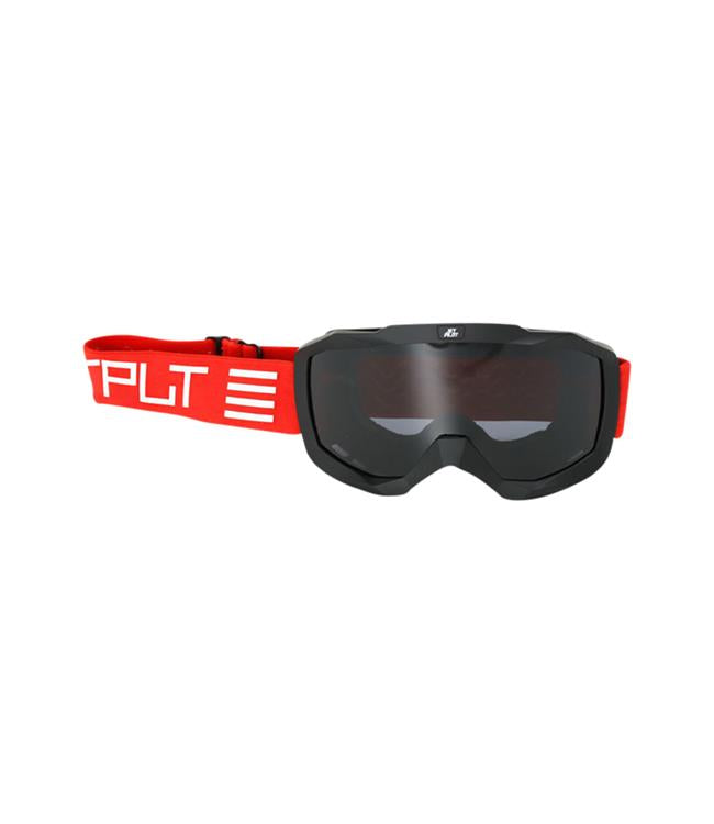 Jetpilot OTG RX Red Floating Goggles front view showing wide-fit frame sized for prescription eyewear