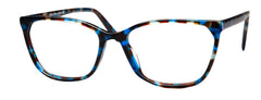 LUMAX Eyeglasses LU1151 55-17-145 Blue Amber or Brown Amber