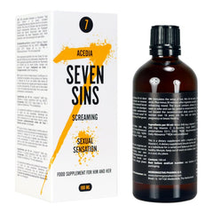 Seven Sins - Screaming - Aphrodisiac For Couples - 100 Ml - UABDSM