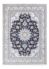 Perserteppich - Nain - Royal - 198 x 150 cm - dunkelblau