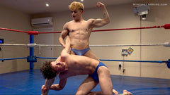COLLEGE CUTIES GO PRO: Danny Dimples vs. Francisco Flex