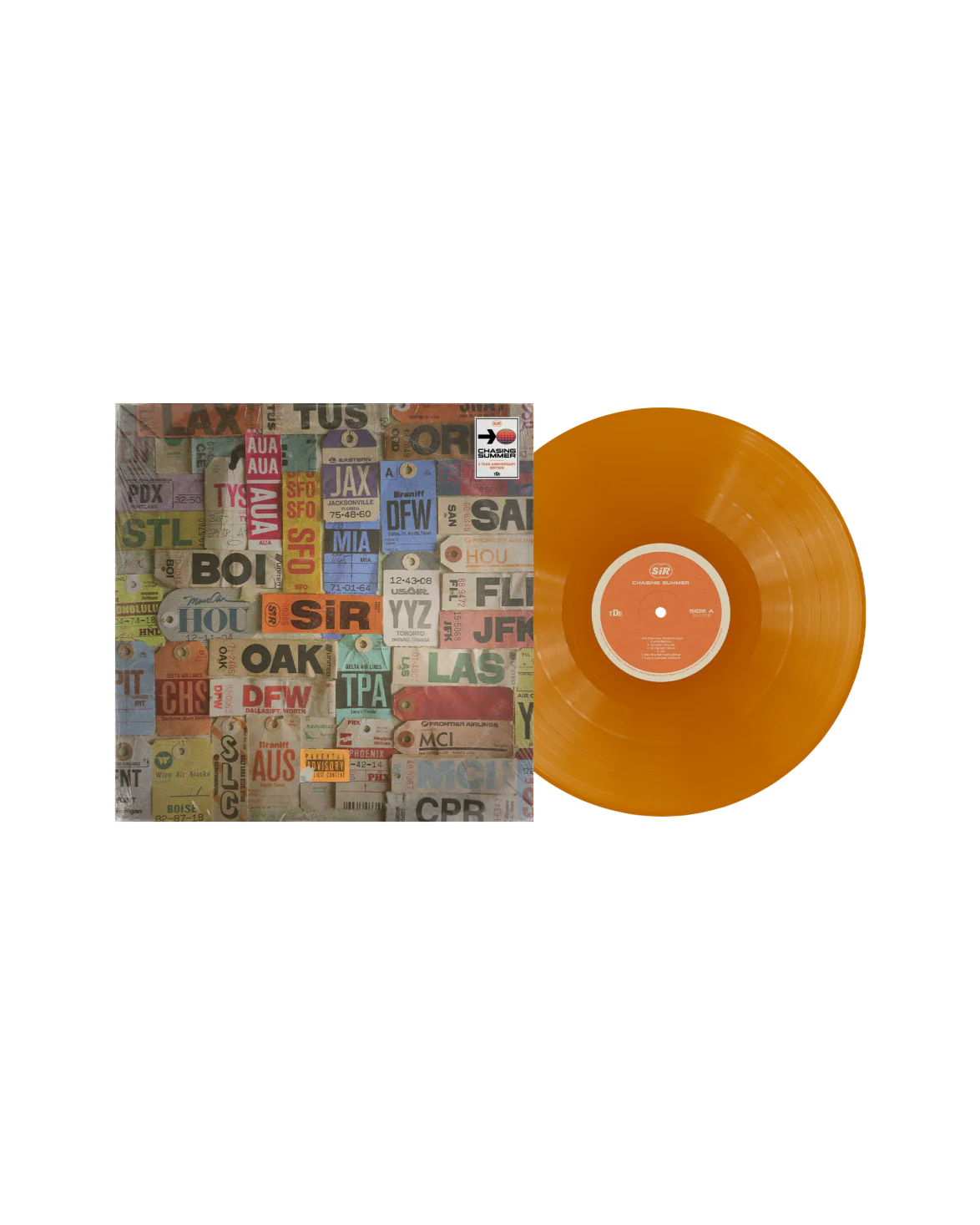 SiR - Chasing Summer Limited Anniversary Edition Orange Vinyl Record LP