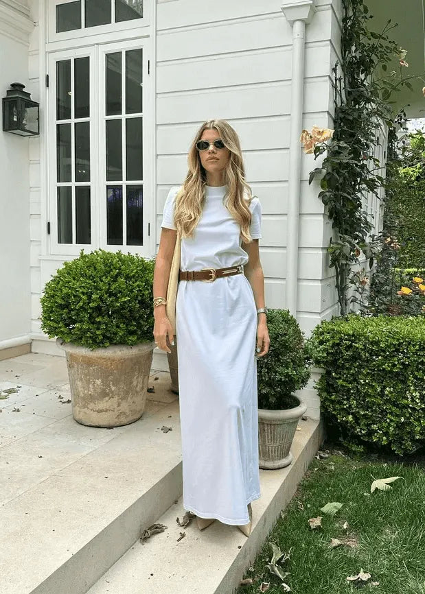 The Most Stylish Ways to Wear A T-Shirt Dress
