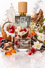 The Dua Brand Creamy Coconut Cherry Extrait de Parfum 34ml fruchtiger Duft mit Kokosmilch und Kirsche
The Dua Brand Creamy Coconut Cherry Parfum 34ml süßer Duft mit Praline Vanille und Amber
The Dua Brand Creamy Coconut Cherry Extrait de Parfum 34ml Duft mit Kirsche Kokosnuss und Moschus