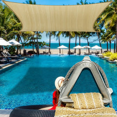 6 x 22 Custom Pro Ring Sun Shade Sail Royal Shade USA
