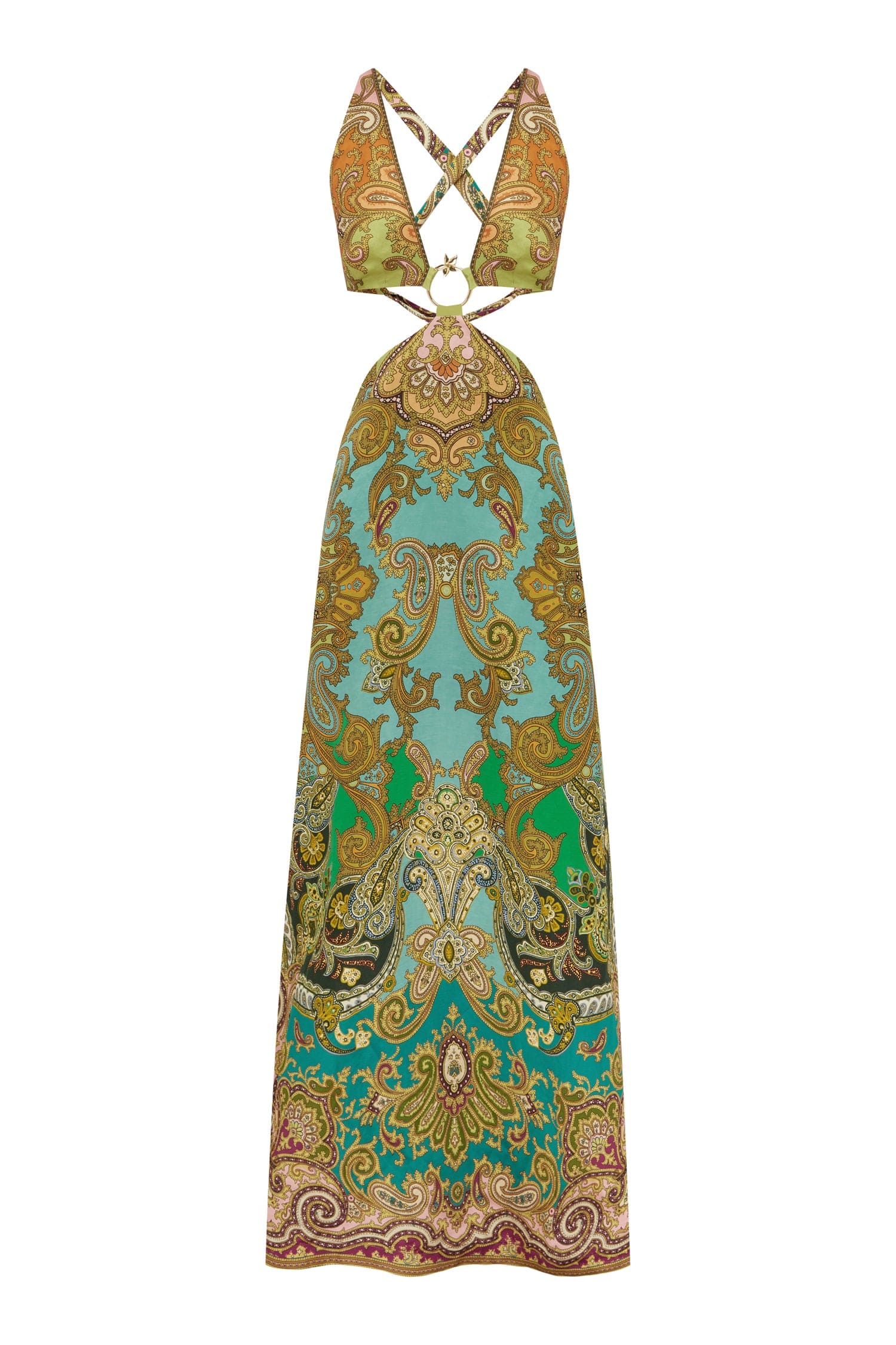 ALEMAIS CONTEMPORARY WARDROBE DRESS_MIDI CLEMENZA CUT OUT MIDI DRESS