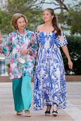 Princess Leonor Wears Queen Letizia's Dress for Mallorca Summer Reception 2025