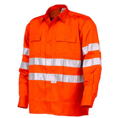 Camicia a manica lunga da lavoro ad alta visibilità issa, industrial starter 08160N