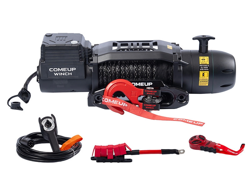 COMEUP Slim 12.5 RSI Trail Edition Winch with Synthetic Rope & Wireless Remote