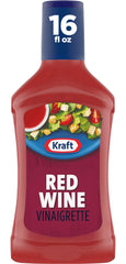 Kraft Red Wine Vinaigrette - Delivery in Under an Hour | Salad Dressing