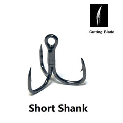 Fishing Lures Accessories Treble Hooks Short Shank FH38HP30 (30 hooks per pack)