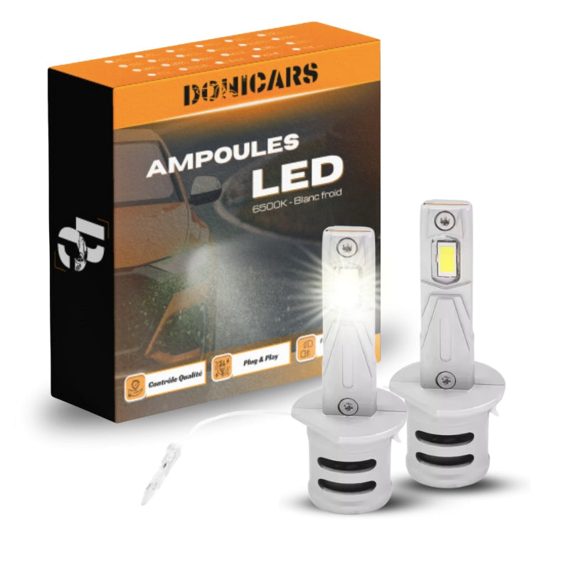 Ampoules LED H1 INFINITI G Cabriolet (V36) (09.2010 et +) - LED H1 "Type Halogène" - 80W Donicars