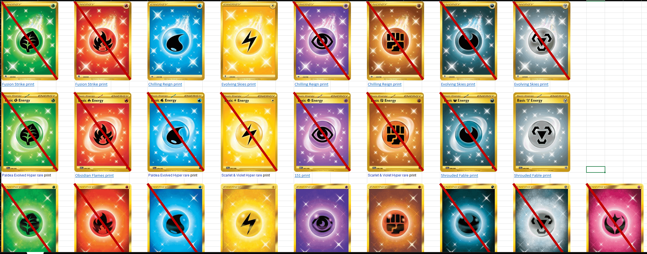 Is there a list of the basic Energy Cards? : r/PokemonTCG