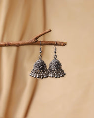 JHUMKA EARINGS - Polkadots - 14664NJ-231993 - JHUMKA EARINGS