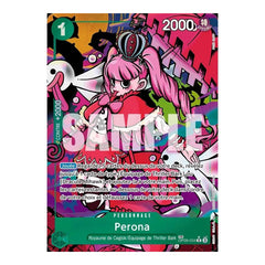 One Piece Card Game: Perona OP09-034 Treasure Rare - French