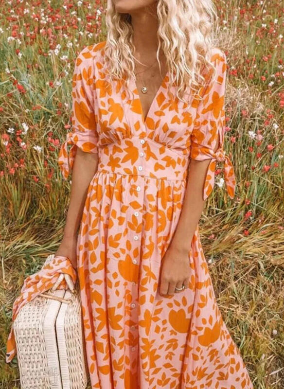 Beautiful Warm Weather Maxi Dress - VogeLuxe
