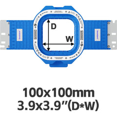 Magnetic Hoop 3.9"x3.9" | 100x100mm for ROSEW Embroidery Machines