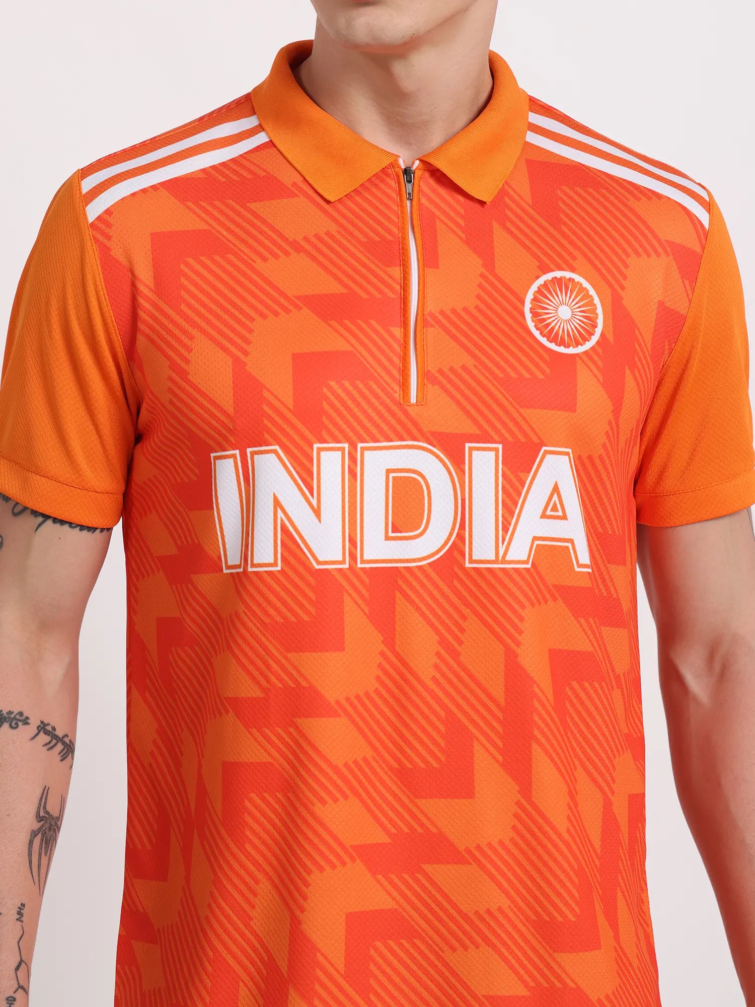 Team India Orange Practice Jersey India Orange Jersey My Sports Jersey India  World Cup Jersey