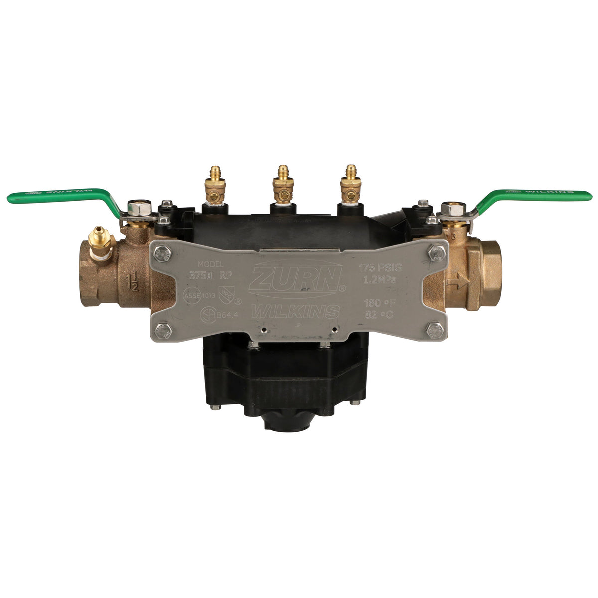 112-375XLFT - 1-1/2" 375XL Reduced Pressure Principle Assembly with SAE Flare Test Fitting
