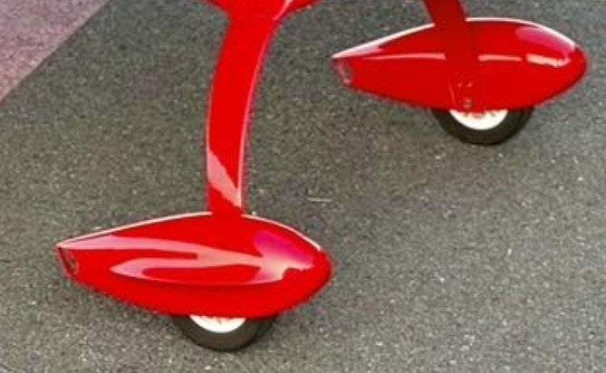 Pair of wheel pants Pilot RC Extra SX 90" 01 Red