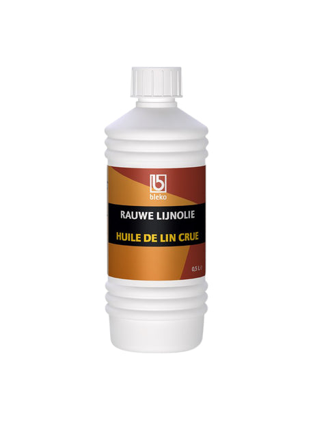 Bleko - Lijnolie bleko rauw 500ml | 8 stuks